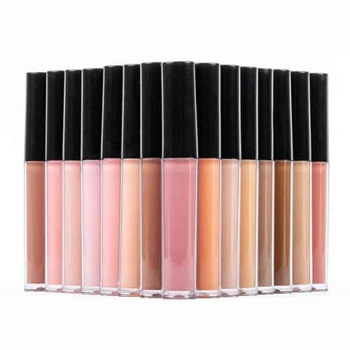 VOTUM Tahari 15-Piece Matte Lip Gloss Set – Nude Shades Lip Gloss Pack for Women & Girls, Long-Lasting, Hydrating Lip Color Collection with Rich, Versatile Tones