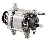 RAREELECTRICAL New Alternator Compatible With European Model Nissan Patrol Ford Maverick Euro Patrol 3.3L Diesel 1985-On By Part Numbers 23100C8604 Lr235402