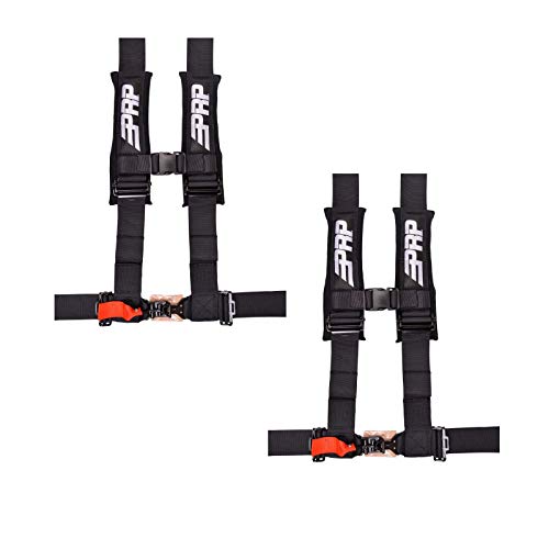 PRP 3" Black 4 Point Harness SB4.3 (Set of 2)