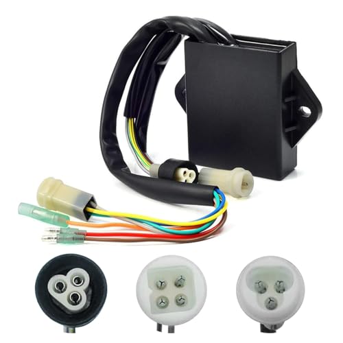 AUGREX Ignition Box fit for Yamaha Big Bear 350 YFM350FW 4x4 and Moto 4 YFM350ER 1987 1988, Replace 1YW-85540-20-00