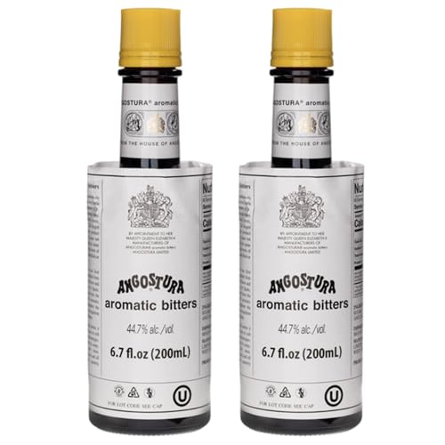 Angostura Aromatic Cocktail Bitters - 6.7 Ounce Bottle - PACK OF 2