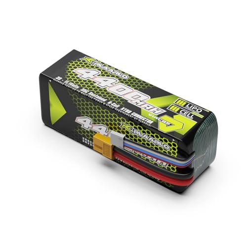 AMORIL 3S Lipo Battery Pack 35C 11.1V 4400mah with XT60 Plug for RC car and Truck (1 pc)