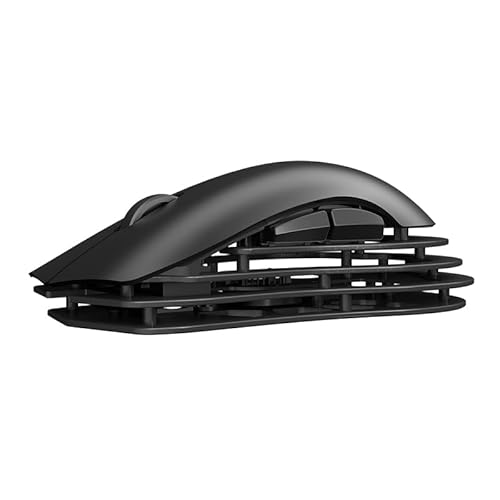 AJAZZ M259 Magnesium Aluminum Alloy Mouse, BT/2.4G/USB-C Lightweight Mice (Black)