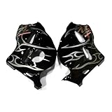 ZXMOTO Black Silver Full Fairing kits with Tank Cover ABS Bodywork for Suzuki GSXR 1300 HAYABUSA 1997-2007 1999 2000 2001 2002 2003 2004 2005 2006 2007