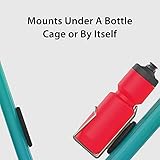 Elevation Lab TagVault™ AirTag Bike Security Mount - The Waterproof AirTag Bike Holder | Hidden Under Bottle Cage or Alone | Titanium Security Screws with Driver