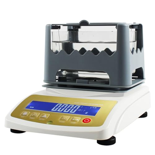 Gold Purity Tester Machine for Jewelry Industry Bank Pawn Industry Gold Precious Metal Research Lab Weighing Precision 0.001g,MDJ-600K