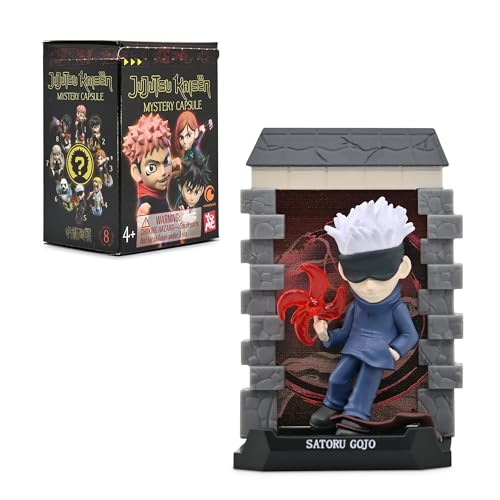 YuMe Official Jujutsu Kaisen Blind Box (2 Pack) - Collectible Figures Mystery Blind Box Includes Yuji, Gojo, Megumi, Nobara & More - Ideal Gift for Anime Lovers, Collectors, Birthdays & Holidays