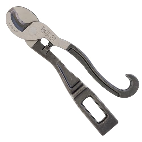 Channellock 87 8.88-Inch First Responder Rescue Tool ,Designed for Firefighters & EMTs ,Compact Cable Cutters Forged from Alloy Steel Easily Shears Through Cables and Soft Metal