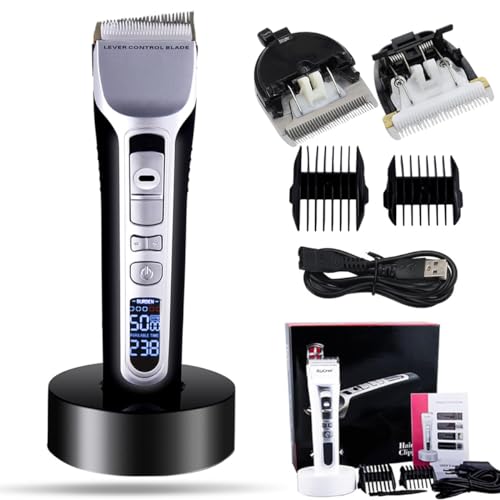 AFHSFGTY Fading Culture The Fadify 2.0, Hair Clippers, 2.0 Cordless Clipper - Instant Fade Culture, Professional Barber Clippers with LED Display ( Color : Black )