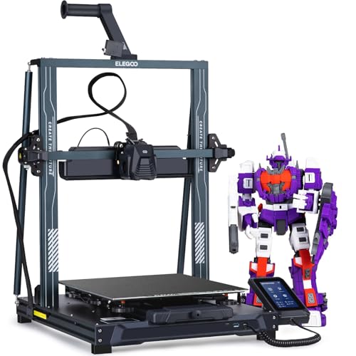 ELEGOO Neptune 4 Plus 3D Printer, 500mm/s High Speed FDM Printer with 300°C Nozzle, Auto Leveling and Direct Drive Extruder, 320x320x385mm Large Printing Size