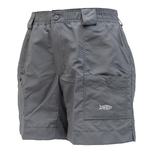 AFTCO Original Fishing Shorts Charcoal