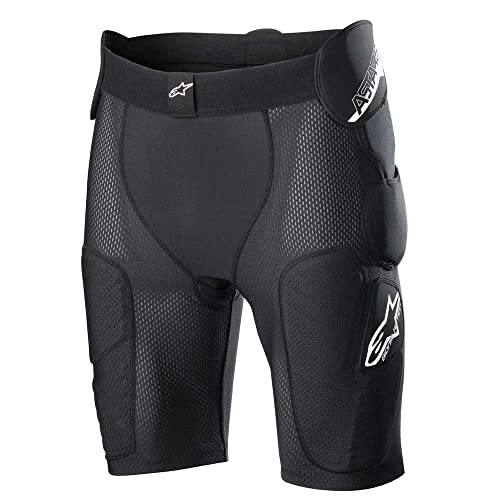 Alpinestars 6507823-10-L: Bionic Action Protection Shorts Black Lg