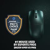 Razer Viper V3 Pro Wireless Esports Gaming Mouse: Symmetrical - 54g Lightweight - 8K Polling - 35K DPI Optical Sensor - Gen3 Optical Switches - 8 Programmable Buttons - 95 Hr Battery - Black