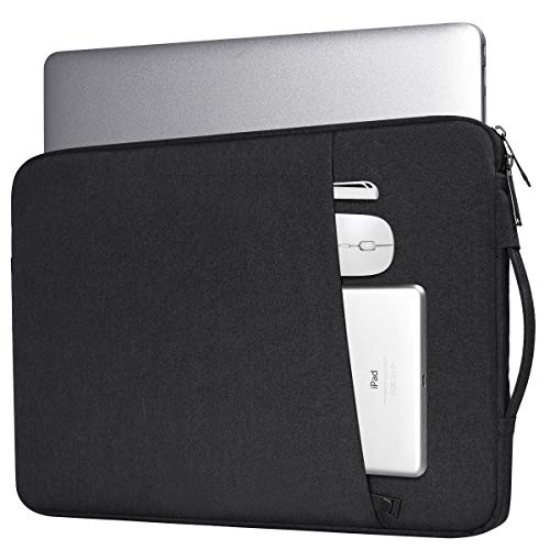 13 Inch Laptop Case Sleeve for 13.5-14.4 Inch Surface Laptop Studio/6/5/4/3, 13.8" Surface 7th, Asus ZenBook/Dell Inspiron Notebook Case, Black
