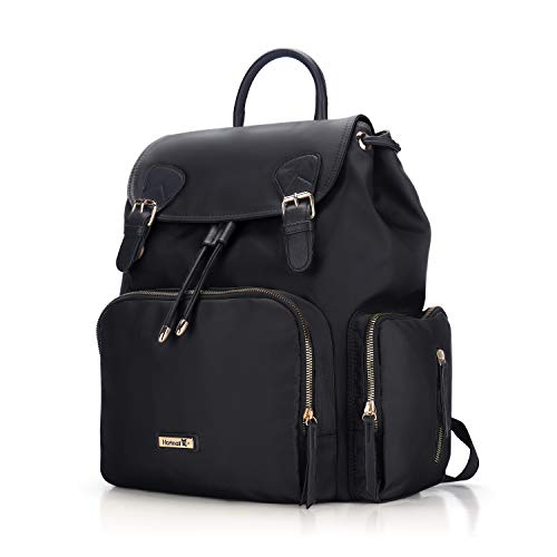 Hafmall Diaper Backpack Diaper Bag with Stroller Hooks, Pañaleras para Bebe, Diaper Backpack for Mom