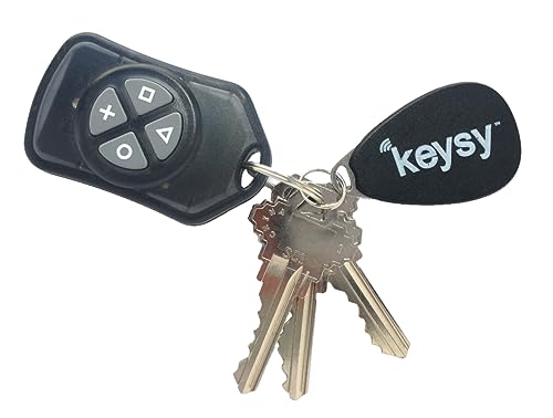 Keysy RFID Duplicator - Copy Key Fobs and Key Cards (HID Prox, AWID, Indala, Keri, ioProx, Rosslare, XceedID, Paradox, CDVI + More) Reader Writer Copier Cloner 125kHz Including (1 Key Fob)