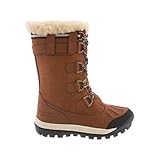 BEARPAW Women's Desdemona Hickory Size 8 | Women's Boot Classic Suede | Women's Slip On Boot | Comfortable Winter Boot