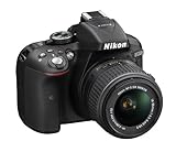 Nikon D5300 24.2 MP CMOS Digital SLR Camera with 18-55mm f/3.5-5.6G ED VR Auto Focus-S DX NIKKOR Zoom Lens (Black) (Renewed)