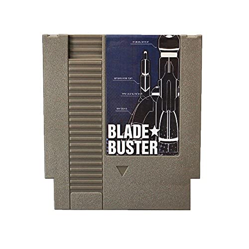 72 Pins Cartridge 8 Bit Game Card Blade Buster (Gray)