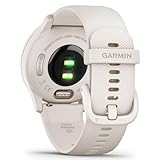 Garmin vivomove Sport, Hybrid Smartwatch, Health and Wellness Features, Touchscreen, White