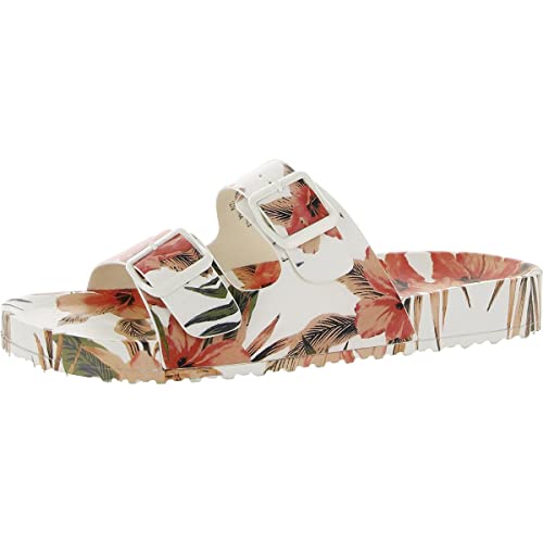 Madden Girl Women's Teddy Slide Sandal, Hawaiian, 7