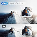 Holy Stone HS600D 3 Axis Brushless Gimbal GPS Drones With Camera For Adults 4K, FPV Drone, 8K Image, 4K/30FPS Video, 48MP Photo, 80 Min Flight, Auto Return, 20000Ft Control, QuickShot, Upgraded HS600