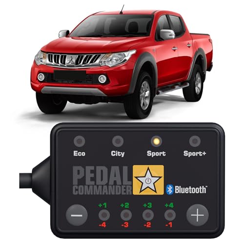 PEDAL COMMANDER for Mitsubishi L200 Triton 2005-2016 Throttle Response Controller Fits: 4th Gen. KA/KB, Life, Challenger, Trojan, Warrior, Barbarian, 2.4L 2.5L 2.8L, Mitsubishi L200 Accessories