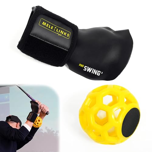 Golf Swing Trainer Ball Golf Trainer Ball Golf Swing Training Aid For Posture Correction Golf Swing Pro Golf Wrist Training Aid Golf Swing Trainer Golf Grip Trainer For Golf Practice Beginners Black