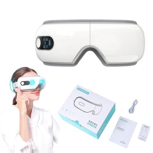 Renoxe Smart Eye Massager S5, Renoxe Smart Eye Massager with Bluetooth, Smart Mask for Relax Eyes for Women and Men (1Pcs)