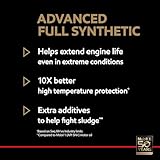 Mobil 1 Supercar Advanced Full Synthetic Motor Oil 0W-40, 6-pack of 1 quarts