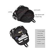 Goth Backpack Y2k Backpack EMO Backpack Goth Messenger Bag Grunge Backpack Street Hipster Backpack (BB3021)