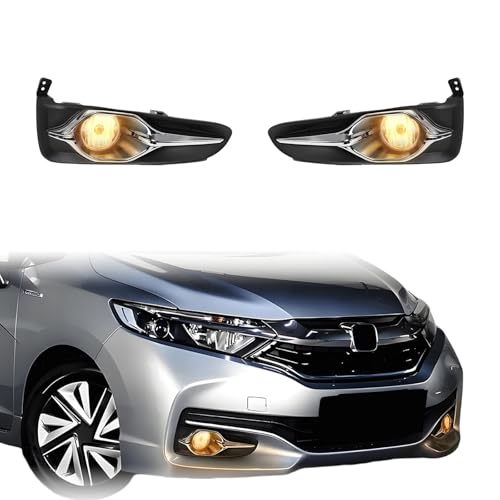 Car Front Bumper Fog Lamp, Compatible With Honda Fit Shuttle 2017-2019, Daytime Running Light Accessories