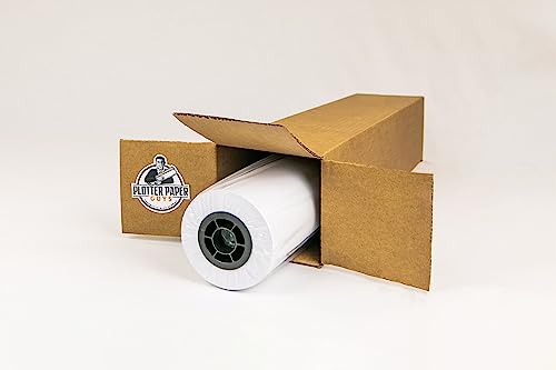 36lb Heavyweight Coated Bond Paper, 24" x 100', 2" core, 1 roll per box