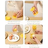 Hard-Boiled Egg Peeler Tool with Egg Piercer – Easy Shell Remover Set for Perfectly Peeled Eggs, Kitchen Gadget for Cooking, Salads, Deviled Eggs, and Breakfast Prep (black)