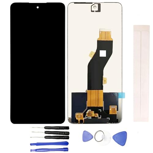 Generic Jaytong LCD Replacement for Tecno Spark 20C BG7n LCD Display Touch Screen Assembly (Black)