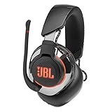 JBL Quantum 810 Wireless - Wireless over-ear performance gaming headset with Active Noise Cancelling and Bluetooth, 43 hours of battery life, Hi-Res 50mm drivers (Black)