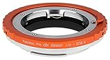 Fotodiox DLX Stretch Lens Mount Adapter - Compatible with Leica M Rangefinder Lens to Canon RF Mount Mirrorless Cameras with Macro Focusing Helicoid