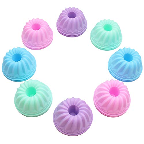 To encounter 24Pack Silicone Baking Cups, Pumpkin Silicone Baking Cake Molds, Nonstick Cupcake Liners, Fancy Dessert Tray - Jelly and Muffin Cups