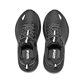 NORTIV 8 Women's Walking Shoes Cushion Comfortable ActiveBreeze Running Tennis Shoes Non-Slip Workout Gym Sports Athletic Breathable Fashion Sneakers,Size 8,All Black,SNWS248W