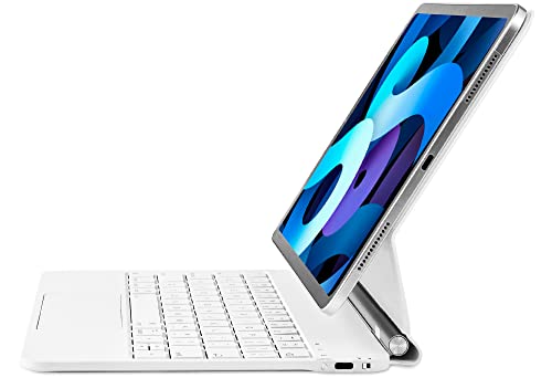 InUnion Magic Keyboard for iPad Pro 11&Air 11 Inch (M2,2024/M3,2025) and 10.9" iPad Air 5th&4th Generation, Magnetic Keyboard Case with Multi-Touch Trackpad for iPad Pro 11”1st/2nd/3rd/4th Gen,Backlit