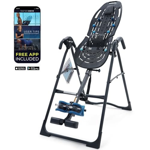 Teeter EP-560 Ltd. Inversion Table for Back Pain, FDA-Registered, UL Safety-Certified, 300 lb Capacity