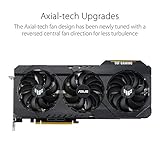 ASUS TUF Gaming NVIDIA GeForce RTX 3060 OC Edition Graphics Card (PCIe 4.0, 12GB GDDR6, HDMI 2.1, DisplayPort 1.4a, Dual Ball Fan Bearings, Military-Grade Certification, GPU Tweak II)