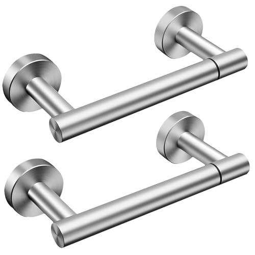Day Moon™ (2 Pack) Brushed Nickel Toilet Paper Holder - Toilet Paper Holder Wall Mount