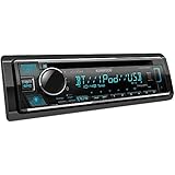 Kenwood KDC-X305 eXcelon CD Car Stereo Receiver w/Bluetooth Hands Free Calling, AM/FM Radio, USB, Amazon Alexa Built Ready, Variable Color Illumination