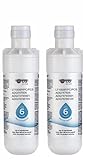 Replacement for LG LT1000P Water Filter Compatible with LT1000PC/PCS, LT1000PC, LT-1000PC, MDJ64844601, ADQ74793504 ADQ747935 Filter and LT120F ADQ73334008 (2 PACK)