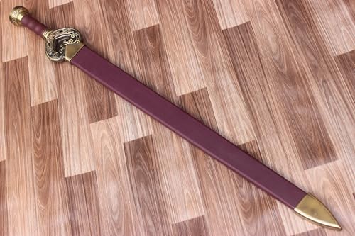 Handmade King Theoden Sword Replica, 38 Inches, Stainless Steel Blade with Scabbard,Herugrim Sword Replica