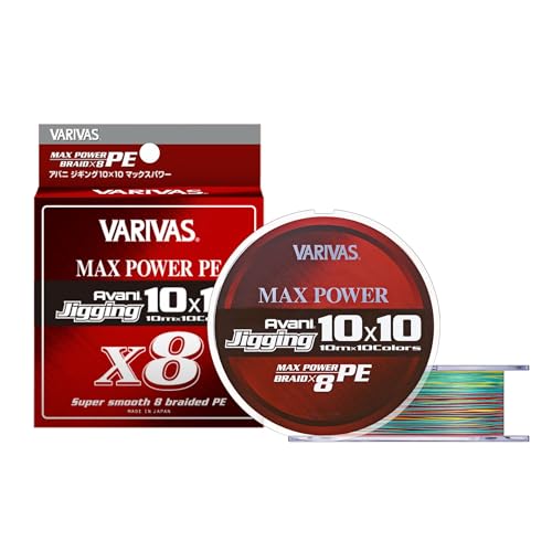 VARIVAS Avani Jigging 10x10 Max Power PE x8 (300, (gou #0.6) 14.5 lb)