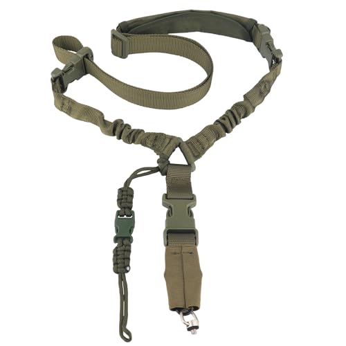 Rigdance Camera Shoulder Strap Quick Release with Safety Tether, Unique Adjustable Camera Neck Strap for Nikon for Sony for Canon for Olympus DSLR Camera - Army Green