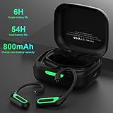 KZ AZ10 Wireless Earbuds, Bluetooth 5.2 Headphones with Mic, HiFi Ear Hook Hands-Free Headset, Sport Waterproof Noise Cancelling Earbuds for iPhone and Android.