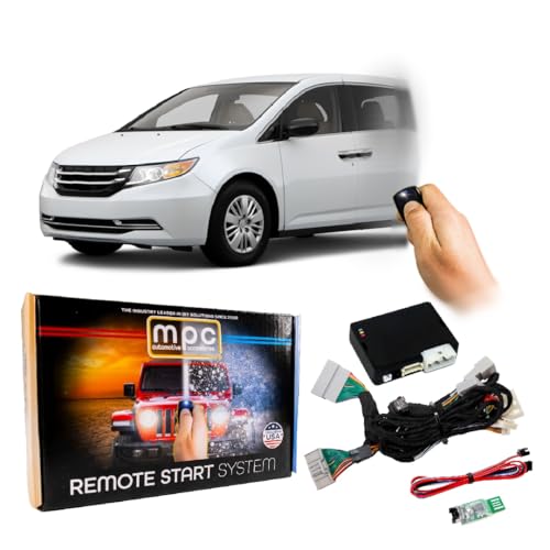 MPC Remote Start Kit Compatible with Honda Odyssey 2014-2017 || Plug and Play || Push Lock 3X to Start || USA Tech Support